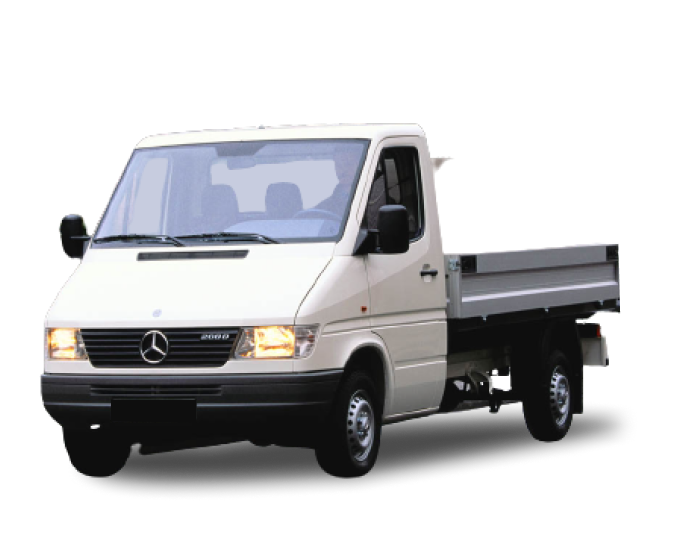 MERCEDES-BENZ T1 c бортовой платформой/ходовая часть (B602)