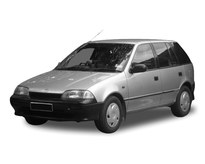 SUZUKI SWIFT II Наклонная задняя часть (EA, MA)
